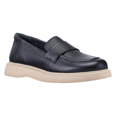 Туфли школьные Котофей 532334-21 чёрный 01